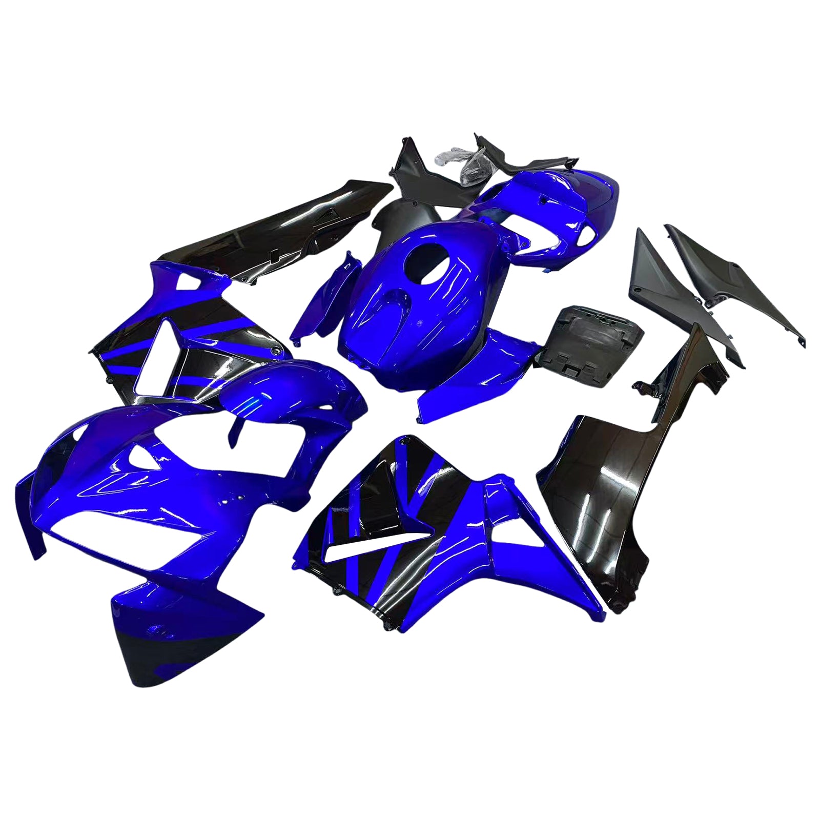 Fairing Kit Bodywork ABS Mold Injection for 2005 2006 Honda CBR600RR Blue Black