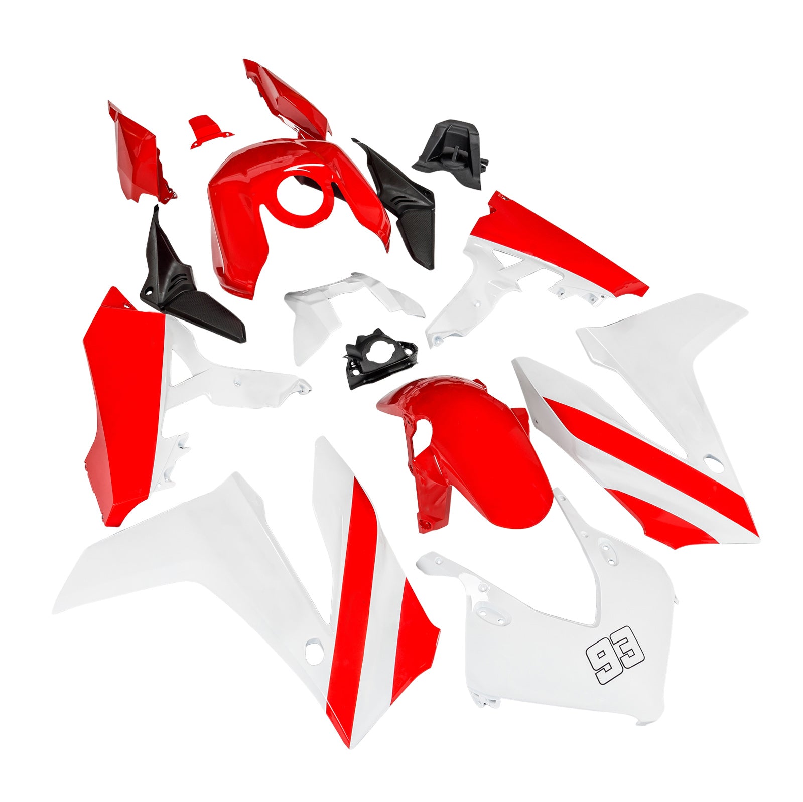 Injection ABS Plastic Bodywork Fairing Kit for Honda CBR650R 2024-2025 02#