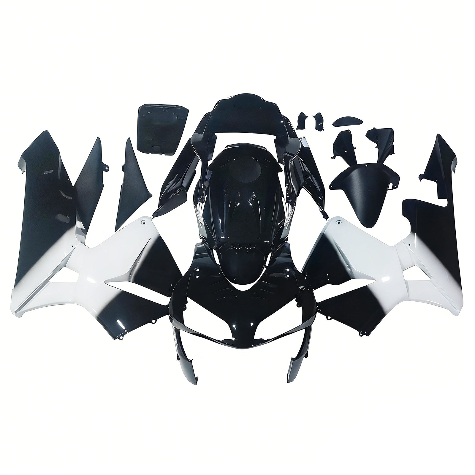 Fairings 2003-2004 Honda CBR 600 RR Black West  Generic