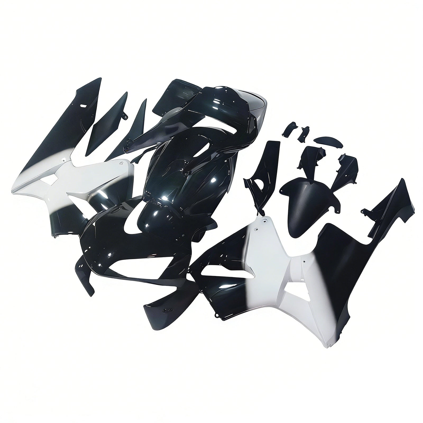 Fairings 2003-2004 Honda CBR 600 RR Black West  Generic