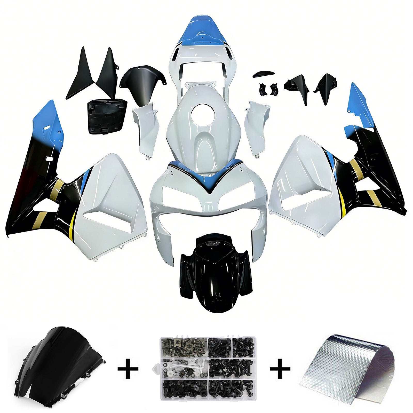 Fairings 2003-2004 Honda CBR 600 RR Konica  Generic