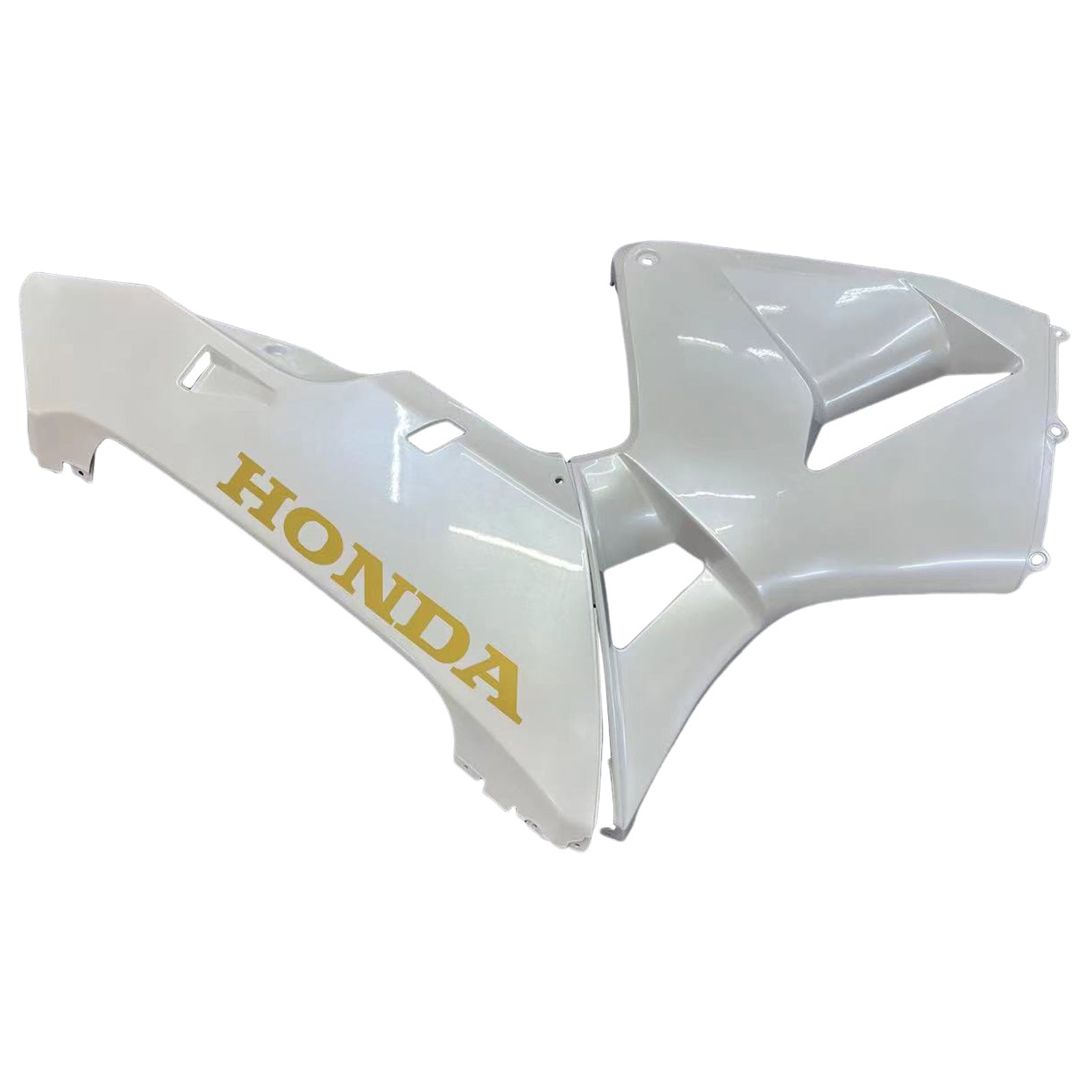 Fairings 2003-2004 Honda CBR 600 RR أبيض معدني Honda Generic