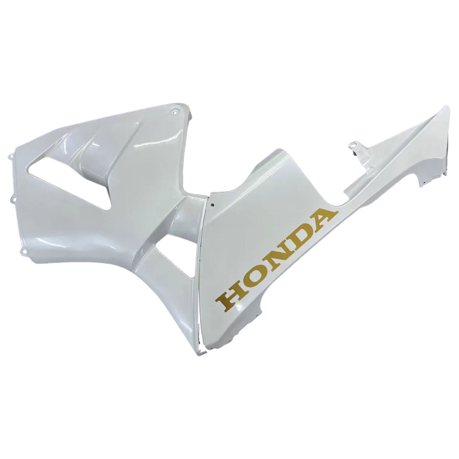 Fairings 2003-2004 Honda CBR 600 RR أبيض معدني Honda Generic