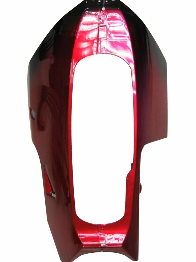 Fairings 2003-2004 Honda CBR 600 RR Black & Red Flame Generic