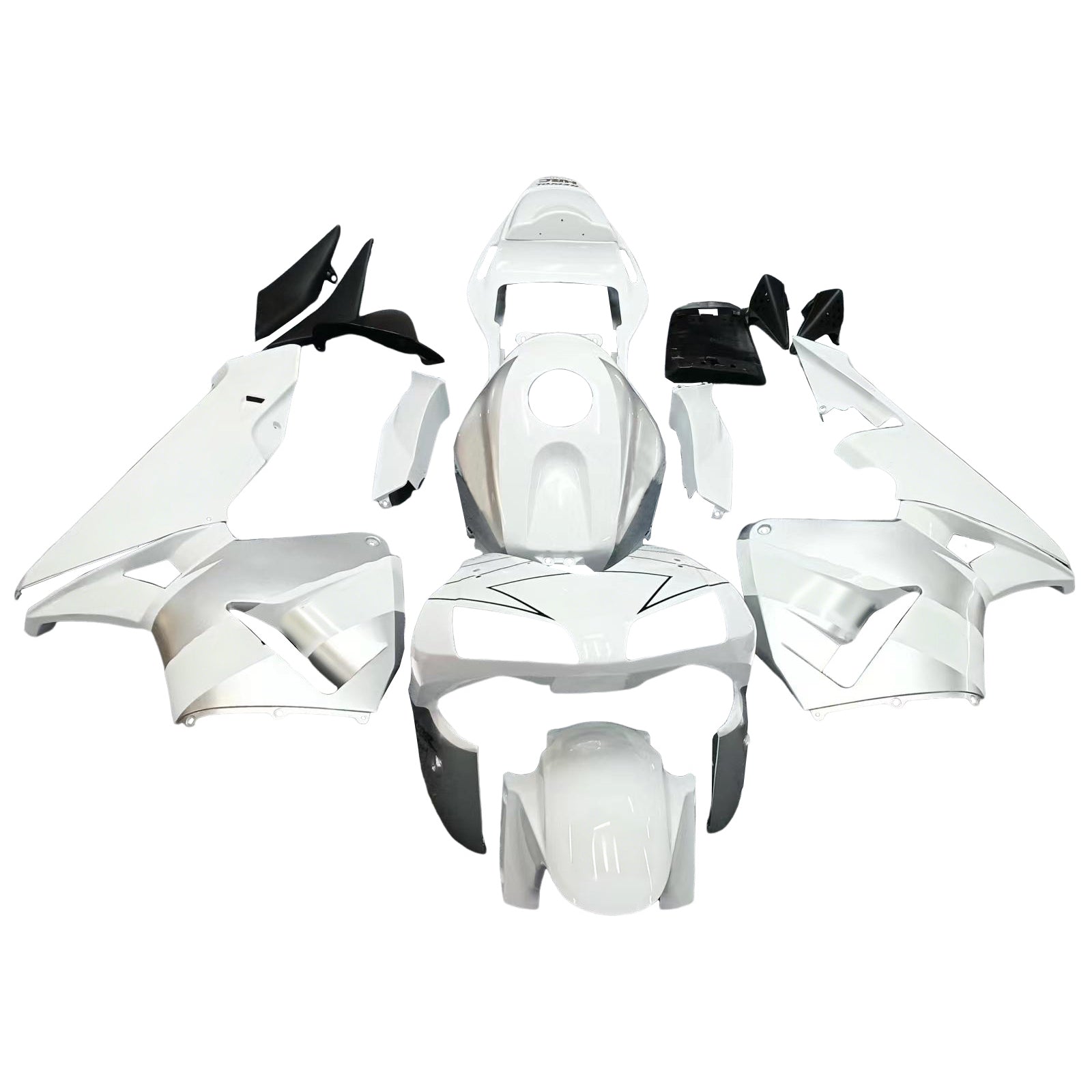 Fairings 2003-2004 Honda CBR 600 RR White & Silver Repsol  Generic