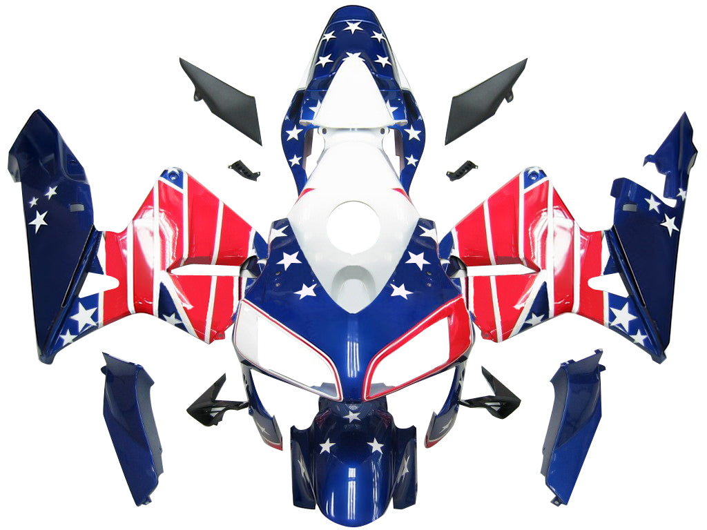 Fairings 2003-2004 Honda CBR 600 RR USA Flag Castrol Generic