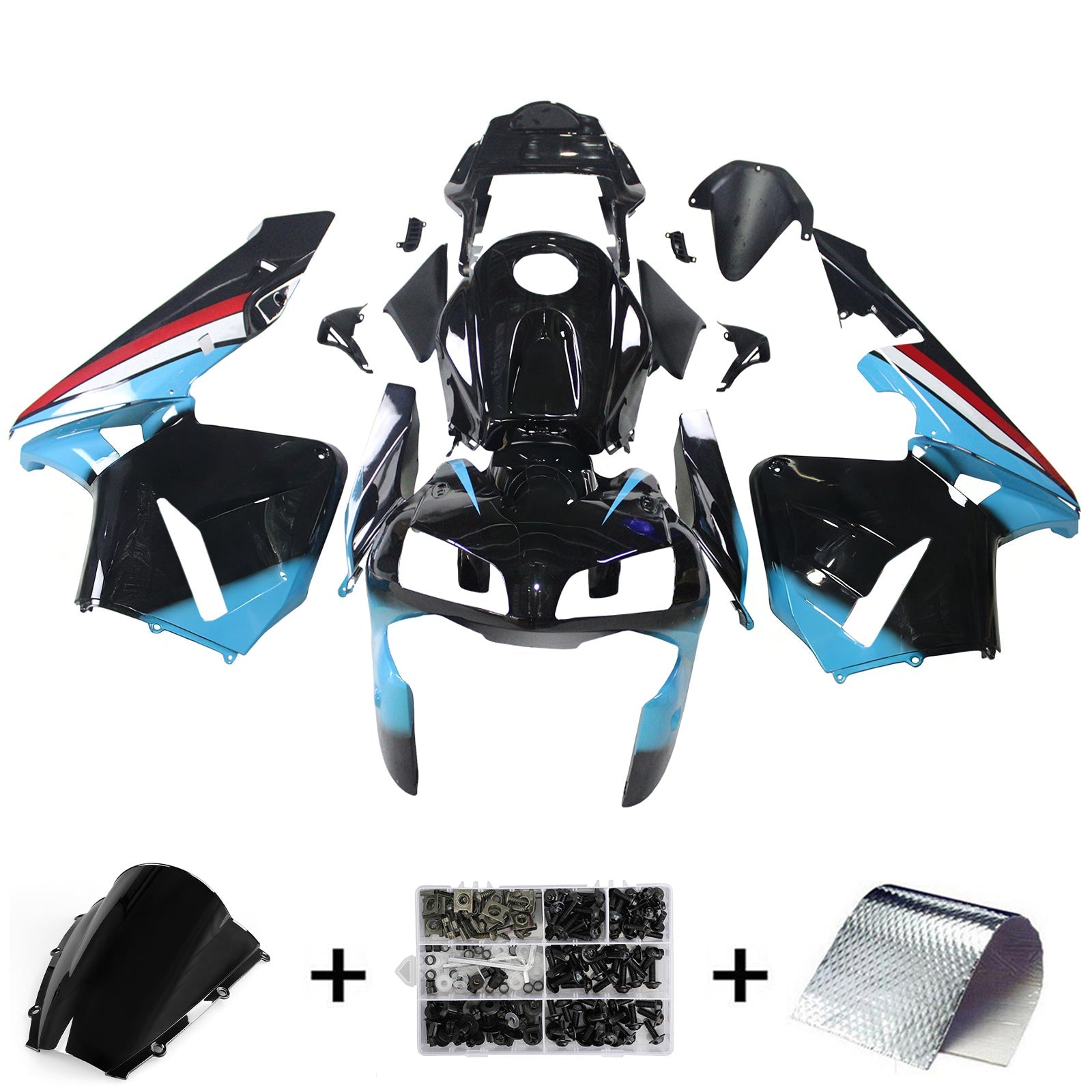 Honda CBR600RR 2003-2004 F5 Fairing Kit Bodywork Plastic ABS