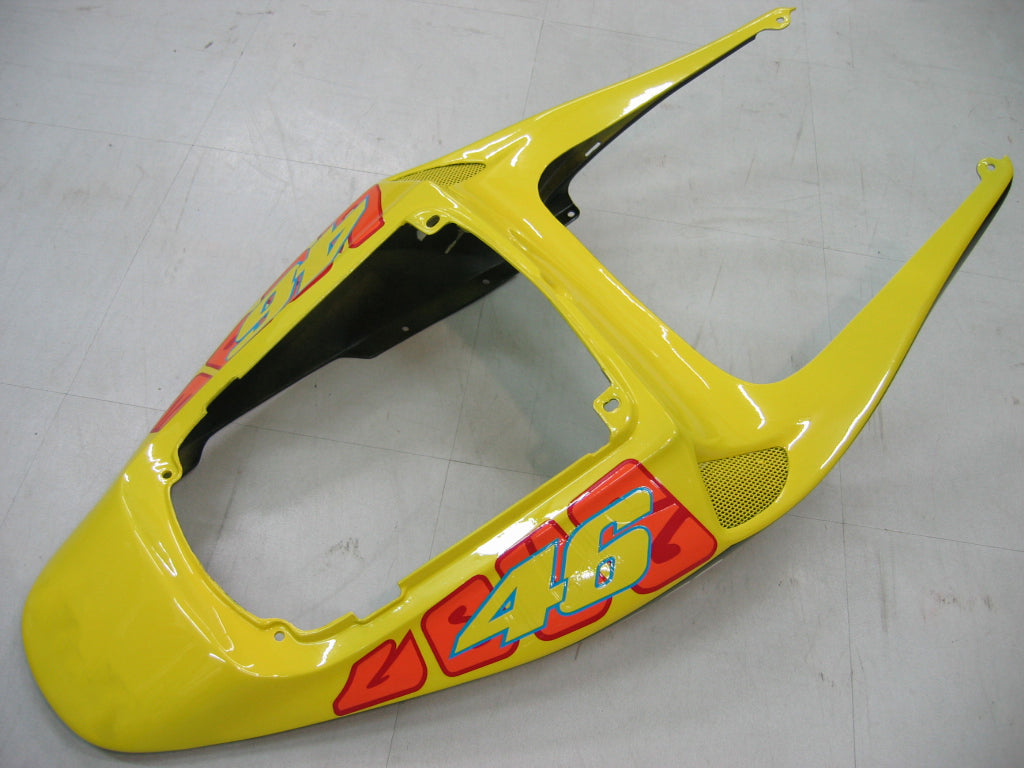 Fairings 2005-2006 Honda CBR 600 RR Yellow Black Valentino Rossi  Generic