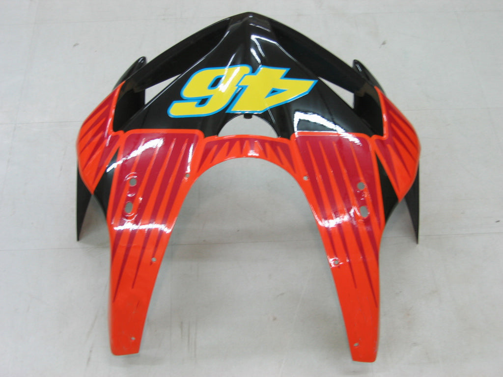 Fairings 2005-2006 Honda CBR 600 RR Yellow Black Valentino Rossi  Generic
