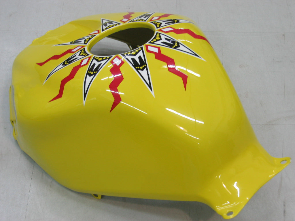 Fairings 2005-2006 Honda CBR 600 RR Yellow Black Valentino Rossi  Generic