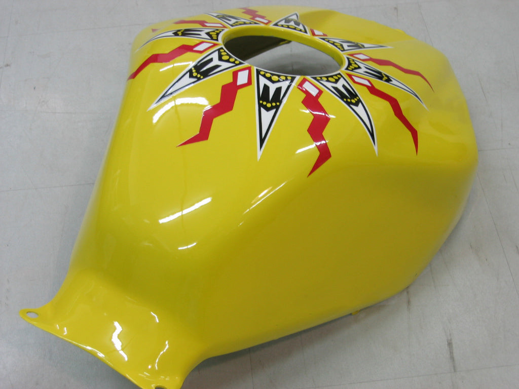 Fairings 2005-2006 Honda CBR 600 RR Yellow Black Valentino Rossi  Generic