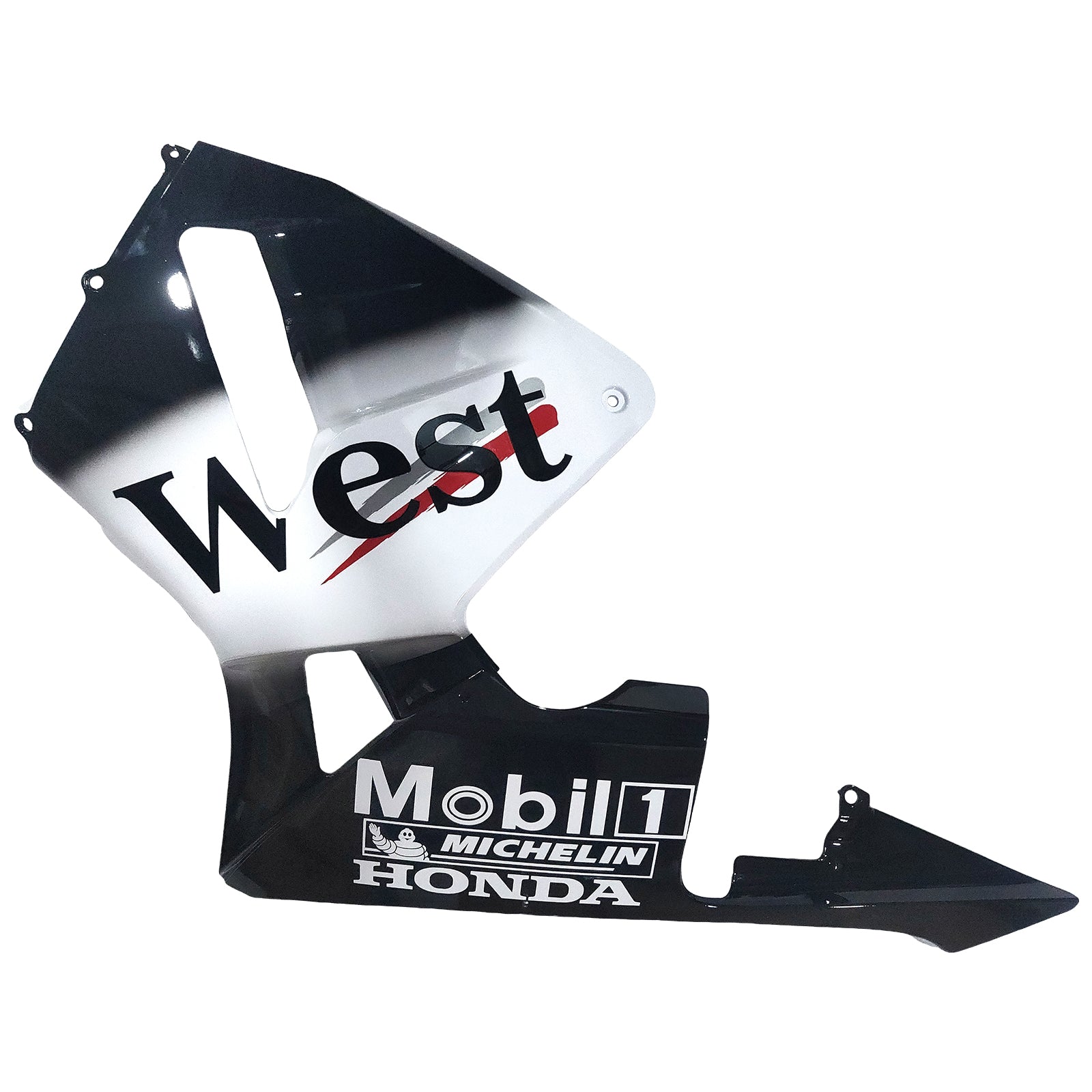 Fairings 2005-2006 Honda CBR 600 RR Black West  Generic
