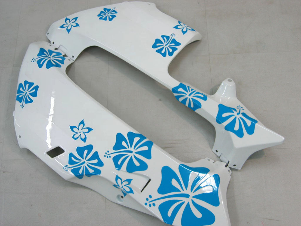 Carenados 2005-2006 Honda CBR 600 RR Multicolor Azzurro Floral Genérico
