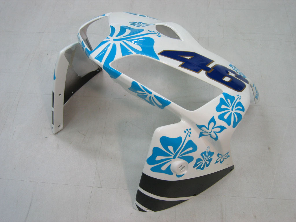 Carenados 2005-2006 Honda CBR 600 RR Multicolor Azzurro Floral Genérico