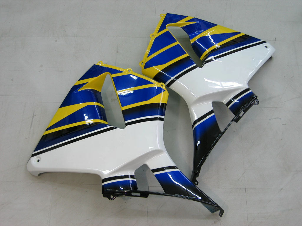 Fairings 2005-2006 Honda CBR 600 RR Yellow No.46 Azzurro Generic