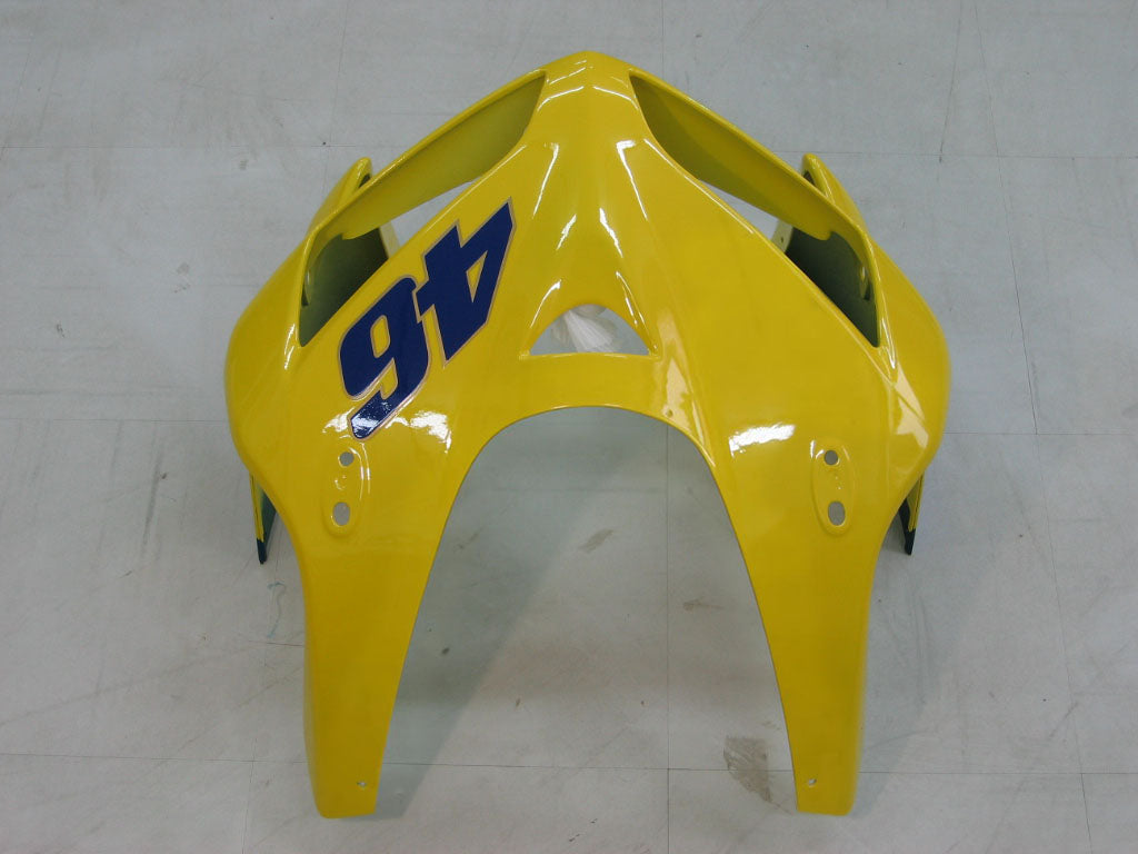 Fairings 2005-2006 Honda CBR 600 RR Yellow No.46 Azzurro Generic