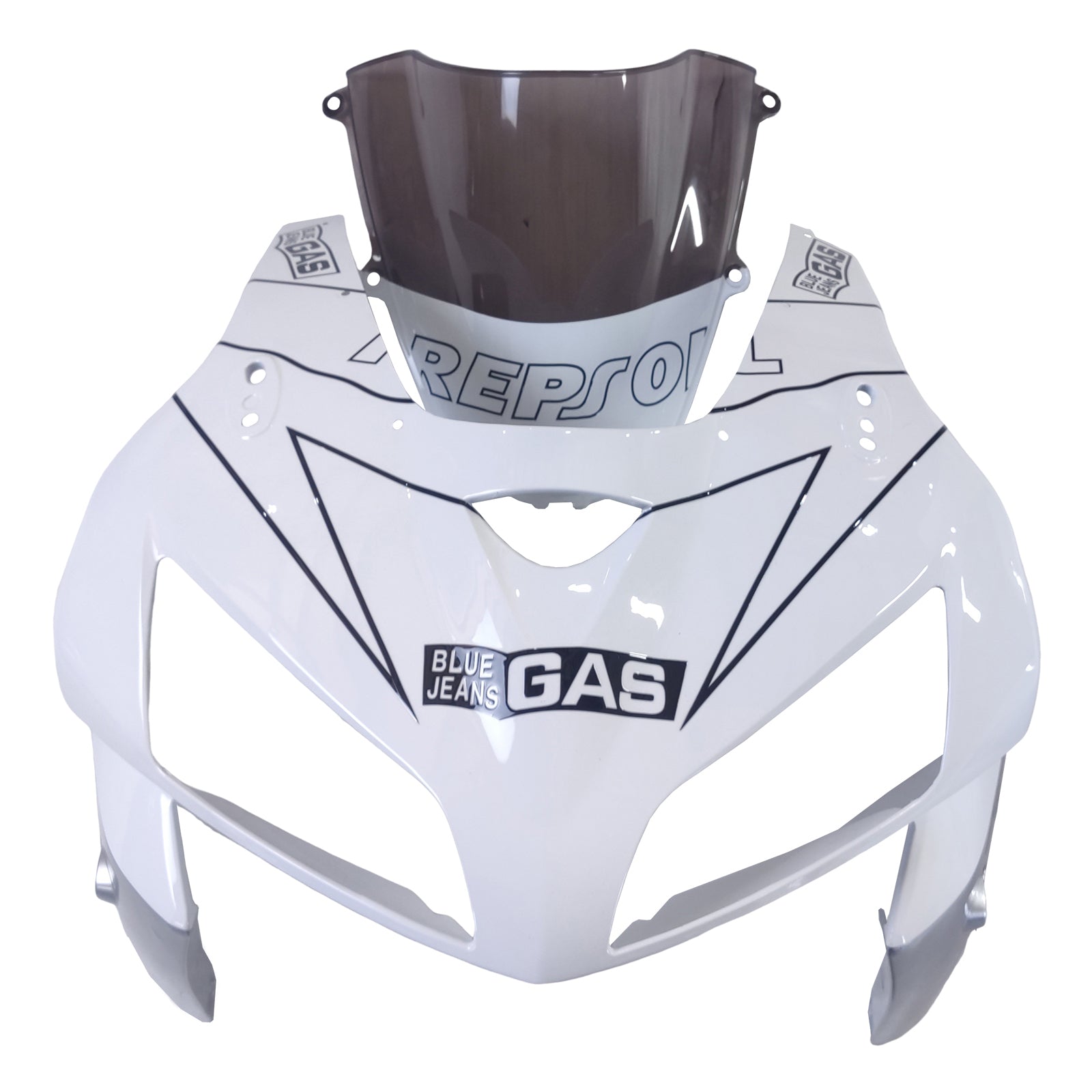 Carenados 2005-2006 Honda CBR 600 RR Blanco y Plata Repsol Generic