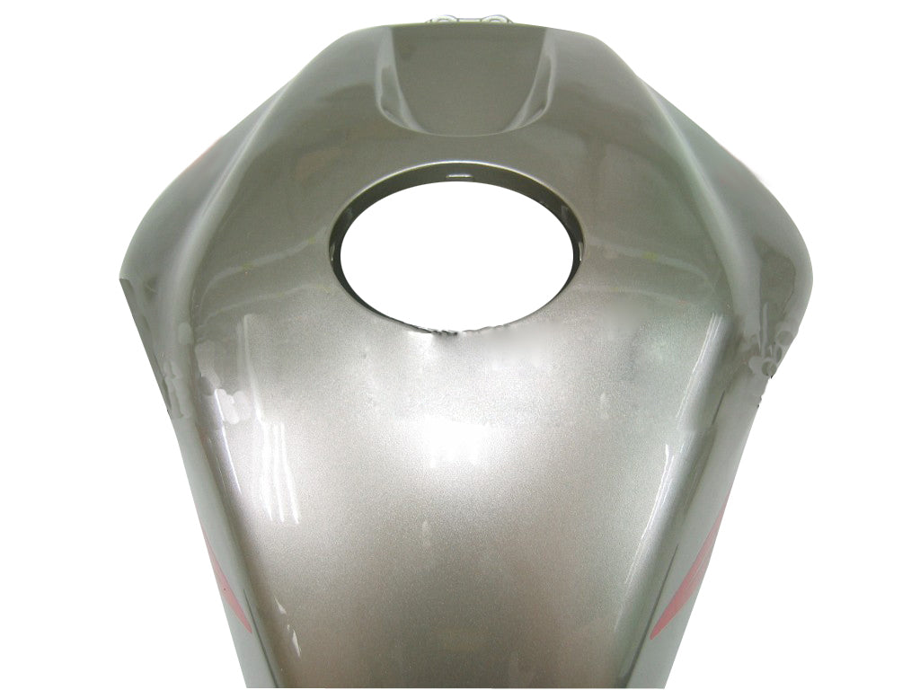 Fairings 2005-2006 Honda CBR 600 RR Silver & Red Tribal Generic