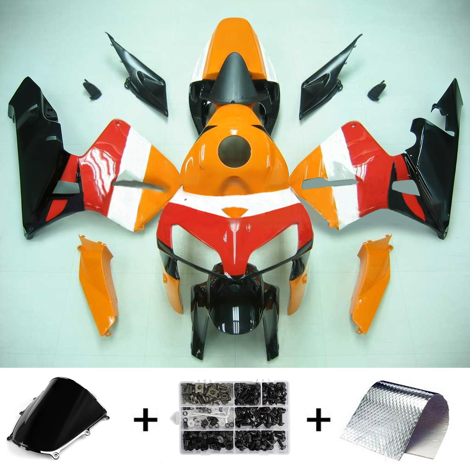 Honda CBR600RR 2005-2006 F5 Fairing Kit Bodywork Plastic ABS