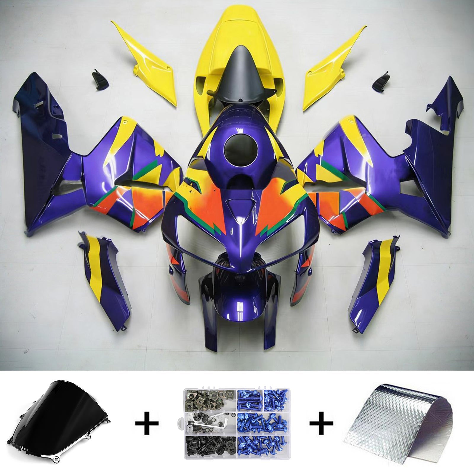 Honda CBR600RR 2005-2006 F5 Fairing Kit Bodywork Plastic ABS
