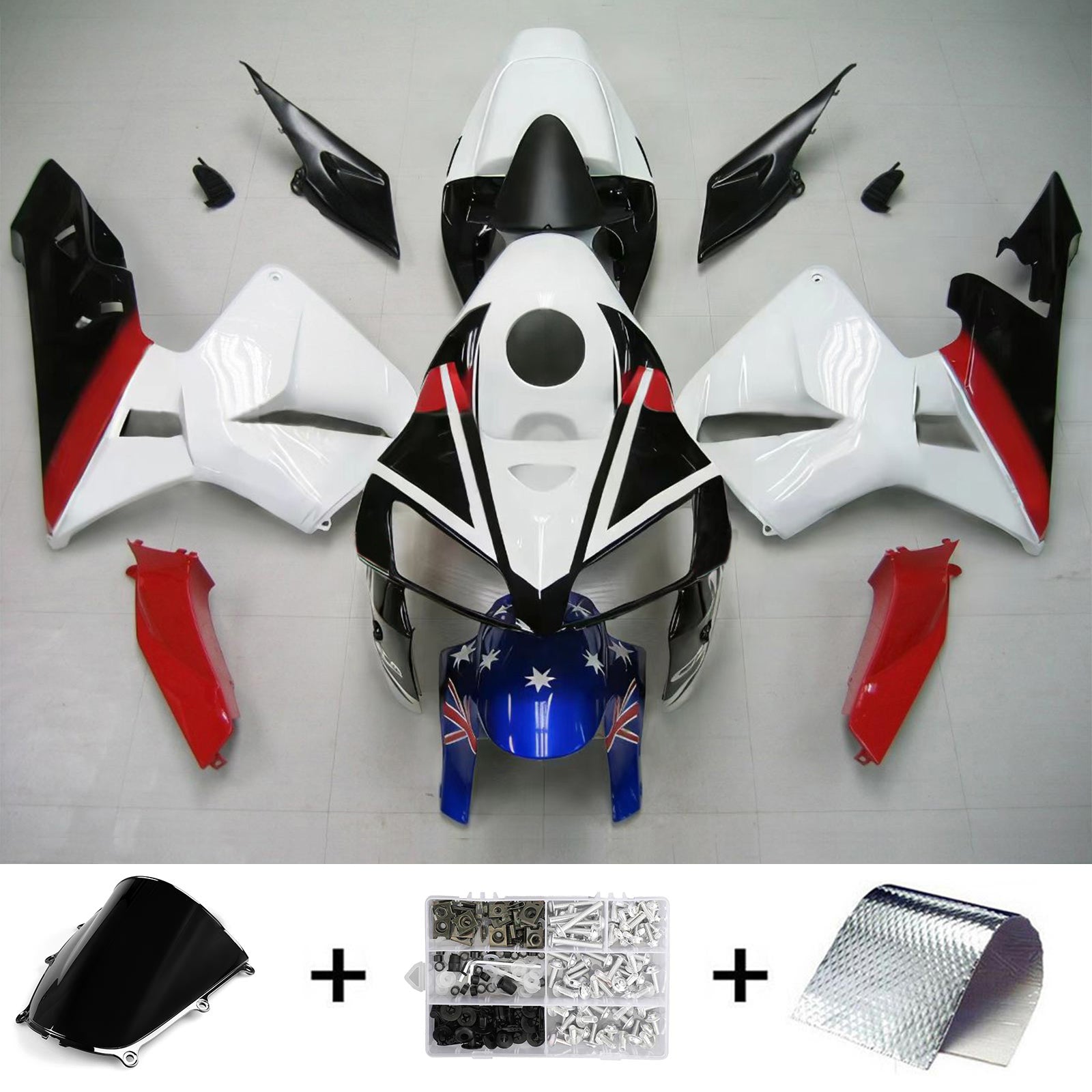 Honda CBR600RR 2005-2006 F5 Fairing Kit Bodywork Plastic ABS
