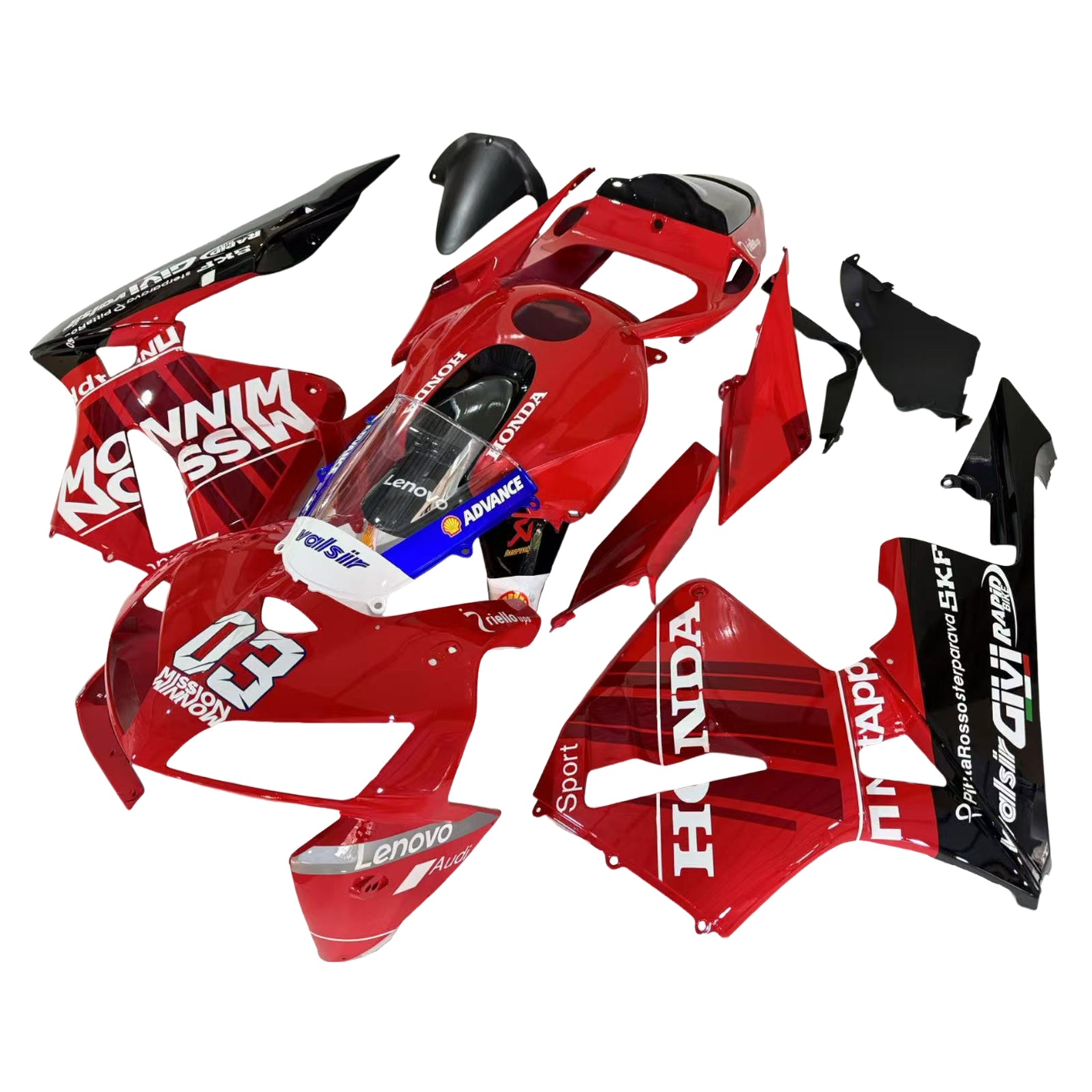 Honda CBR600RR 2005-2006 F5 Fairing Kit Bodywork Plastic ABS
