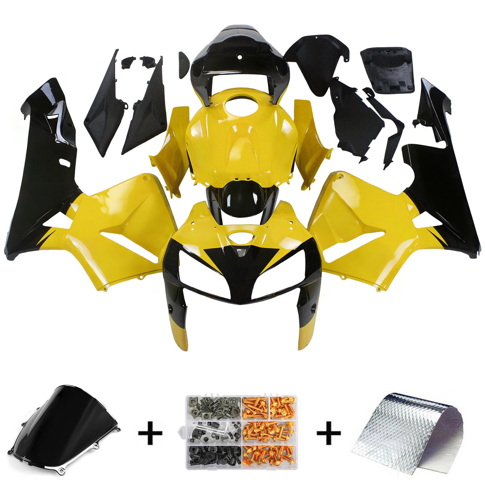 Injection Fairing Kit Bodywork Plastic ABS For Honda CBR600RR 2005-2006 F5