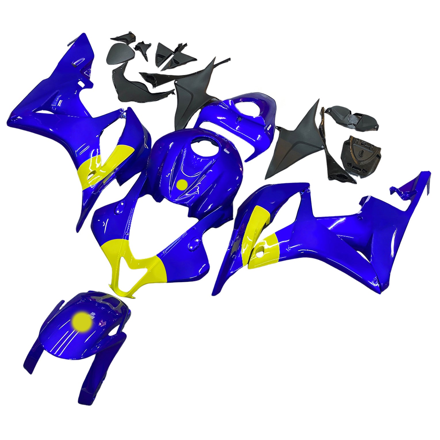 Fairings 2007-2008 Honda CBR 600 RR Blue Red Bull  Generic