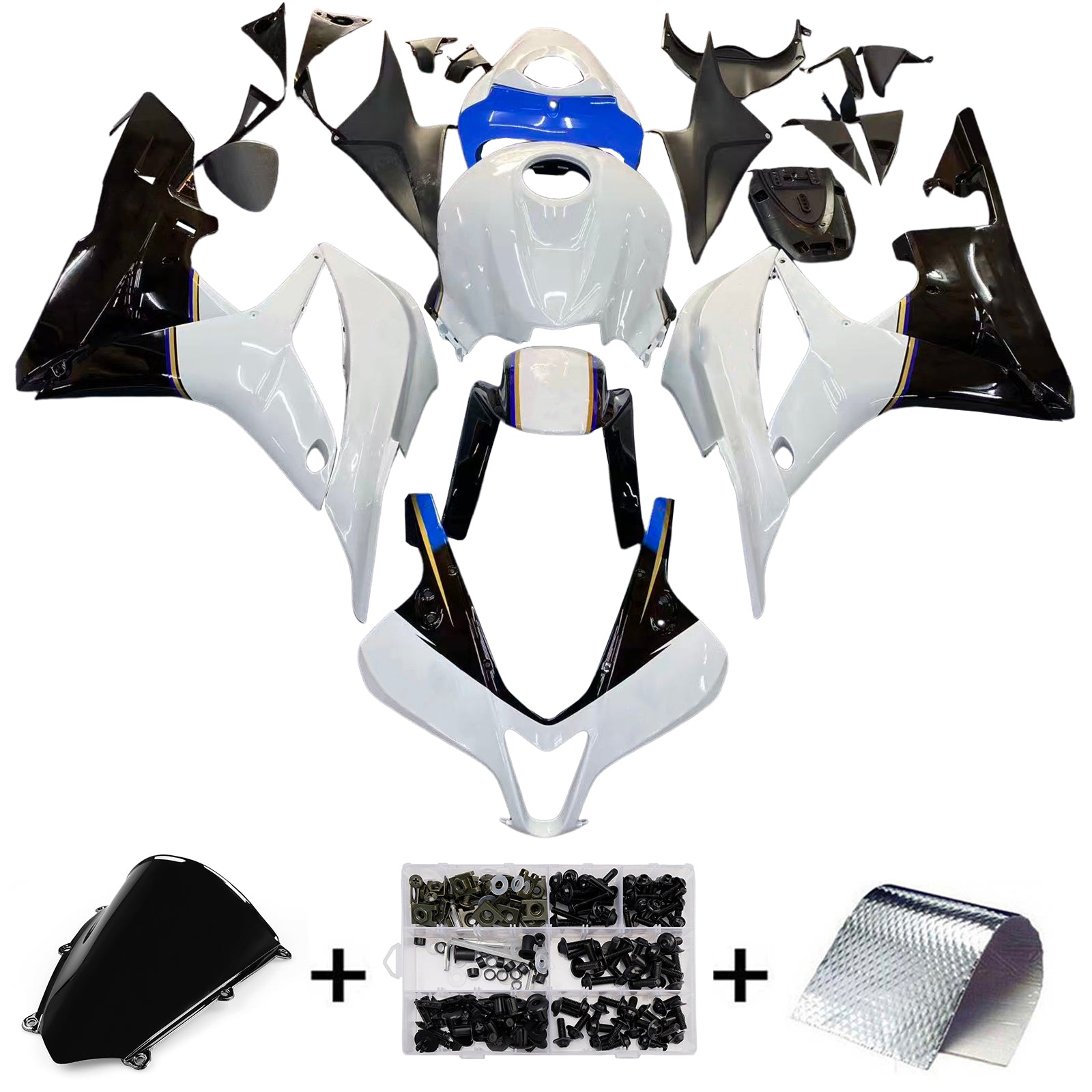 Fairings 2007-2008 Honda CBR 600 RR Konica Minolta  Generic