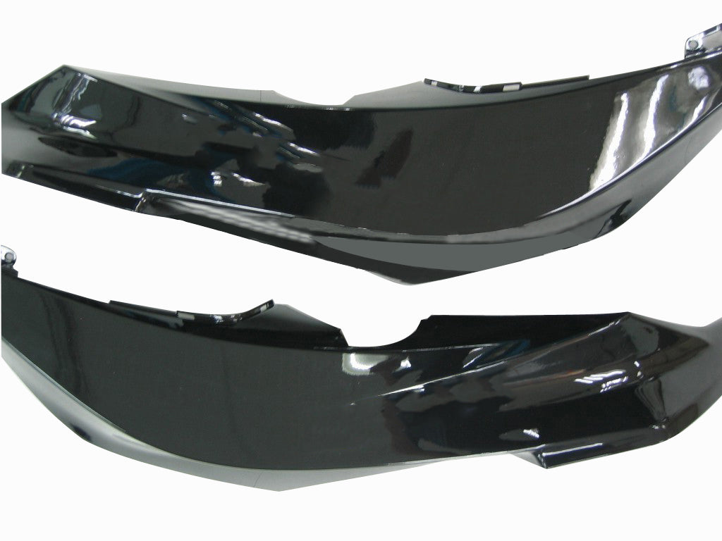 Fairings 2007-2008 Honda CBR 600 RR Black & Silver Honda Generic