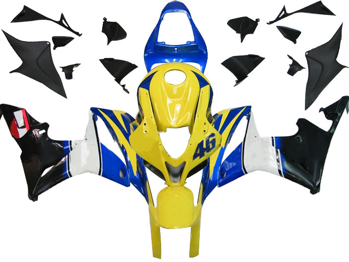 Fairings 2007-2008 Honda CBR 600 RR Multi-Color No.46 Azzurro Generic