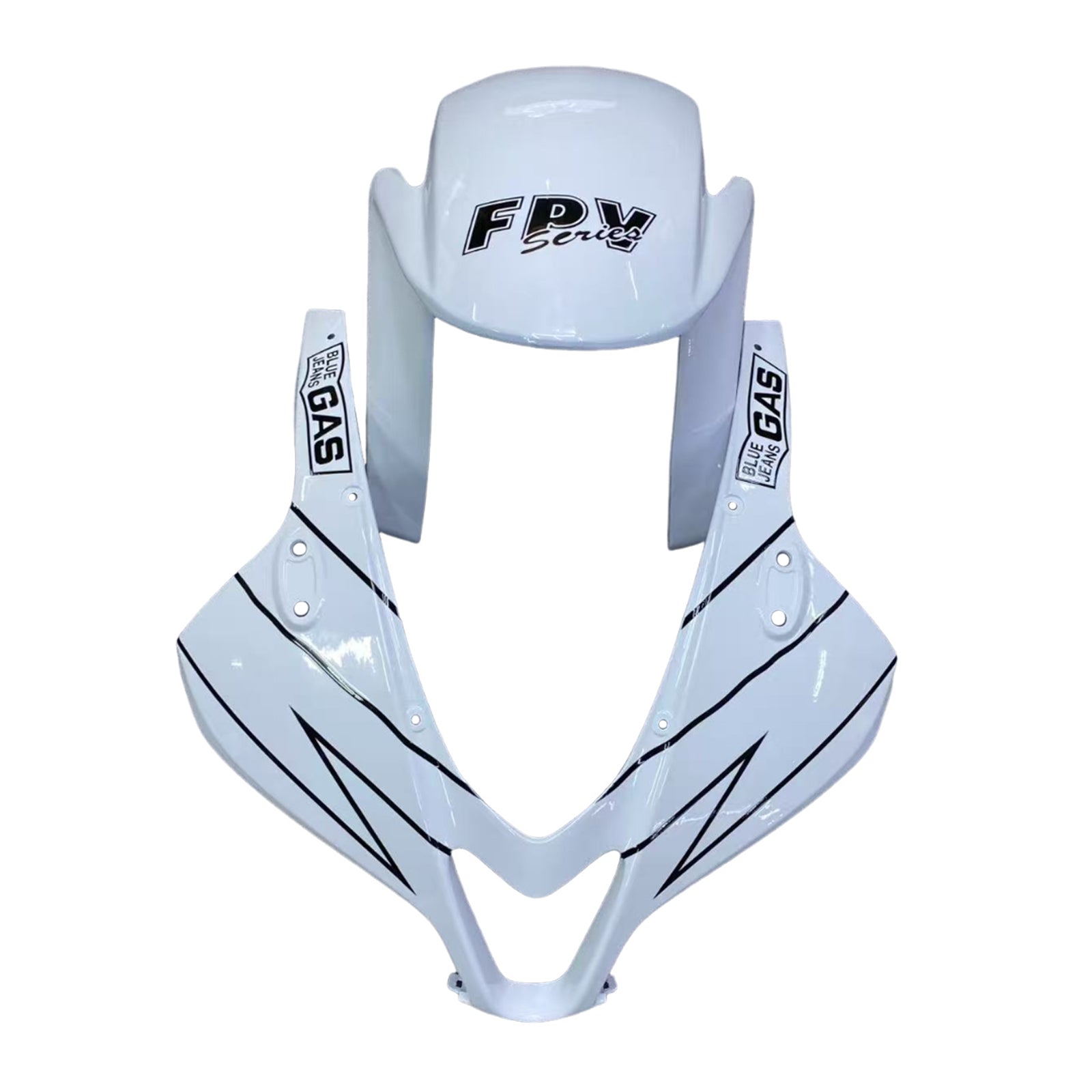 Fairings 2007-2008 Honda CBR 600 RR Silver & White Repsol  Generic