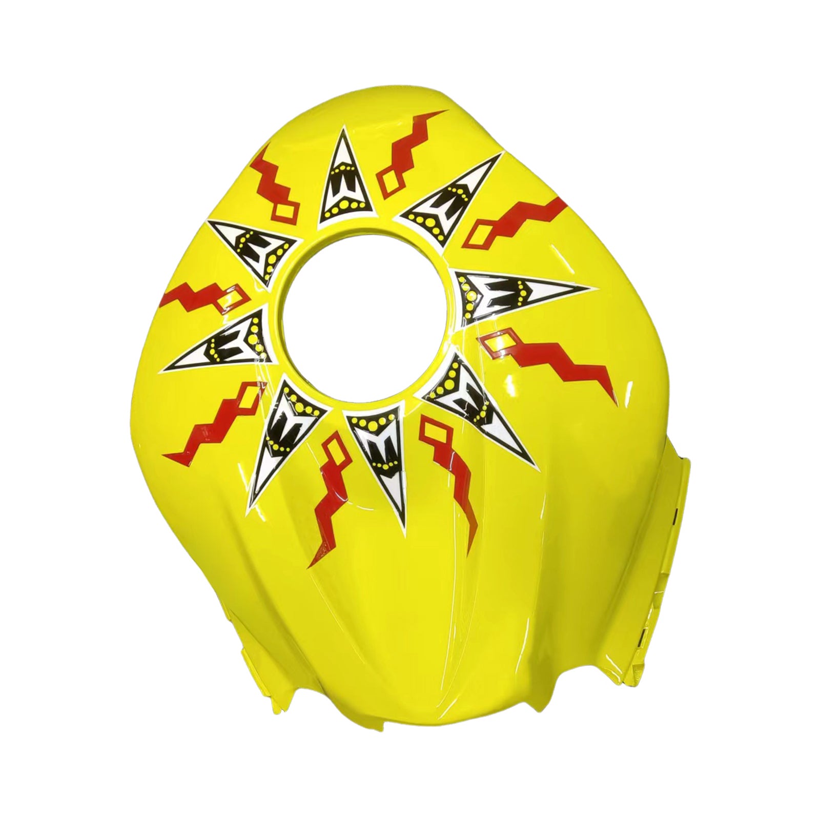 Fairings 2007-2008 Honda CBR 600 RR Yellow Black Valentino Rossi  Generic