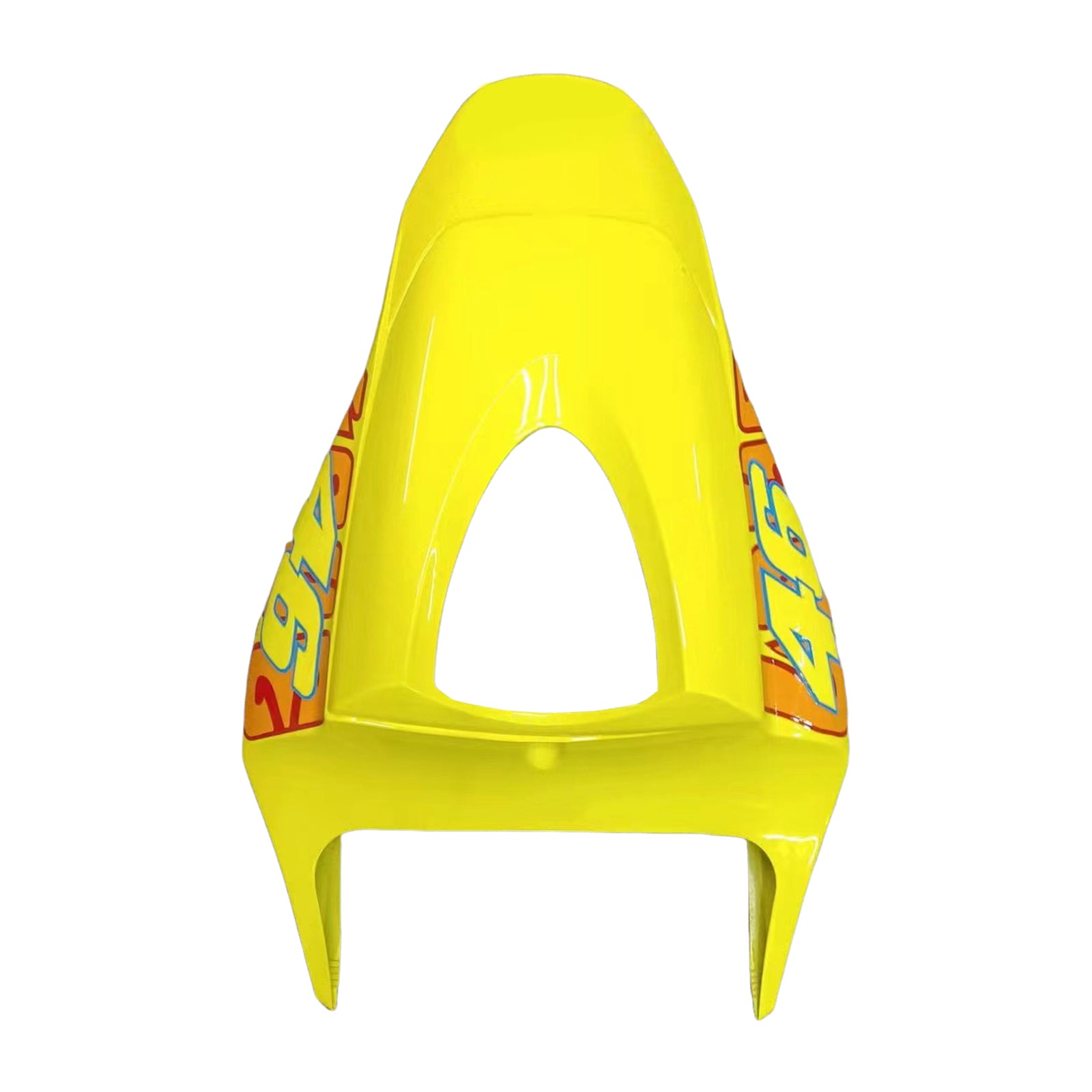 Fairings 2007-2008 Honda CBR 600 RR Yellow Black Valentino Rossi  Generic