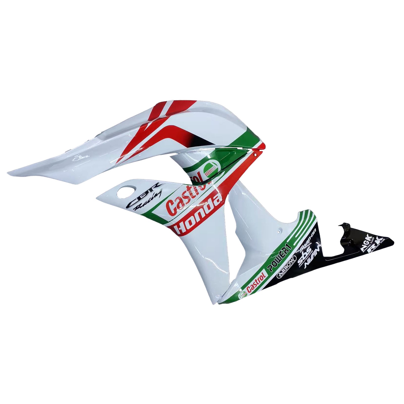 2007 2008 Honda CBR600RR Bodywork Fairing ABS Injection Molded Plastics Set 38 Color Generic