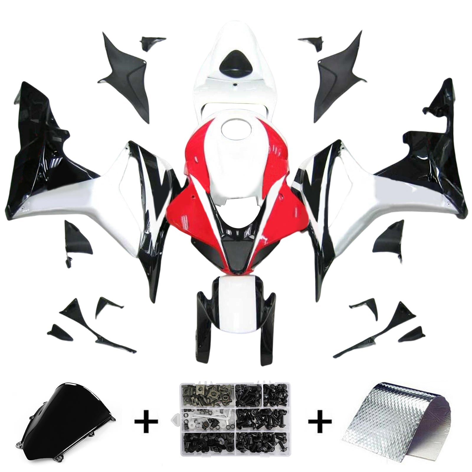 Honda CBR600RR 2007-2008 F5 Fairing Kit Bodywork Plastic ABS
