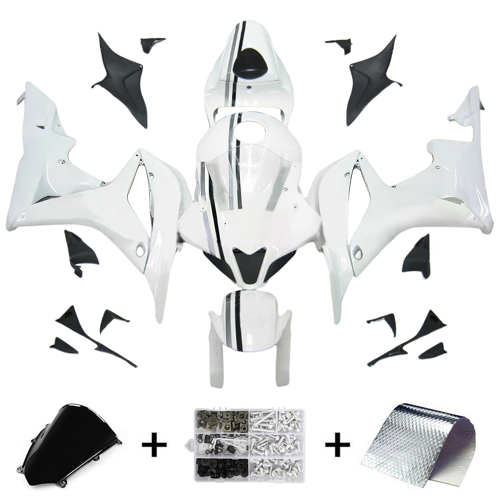 Honda CBR600RR 2007-2008 F5 Fairing Kit Bodywork Plastic ABS