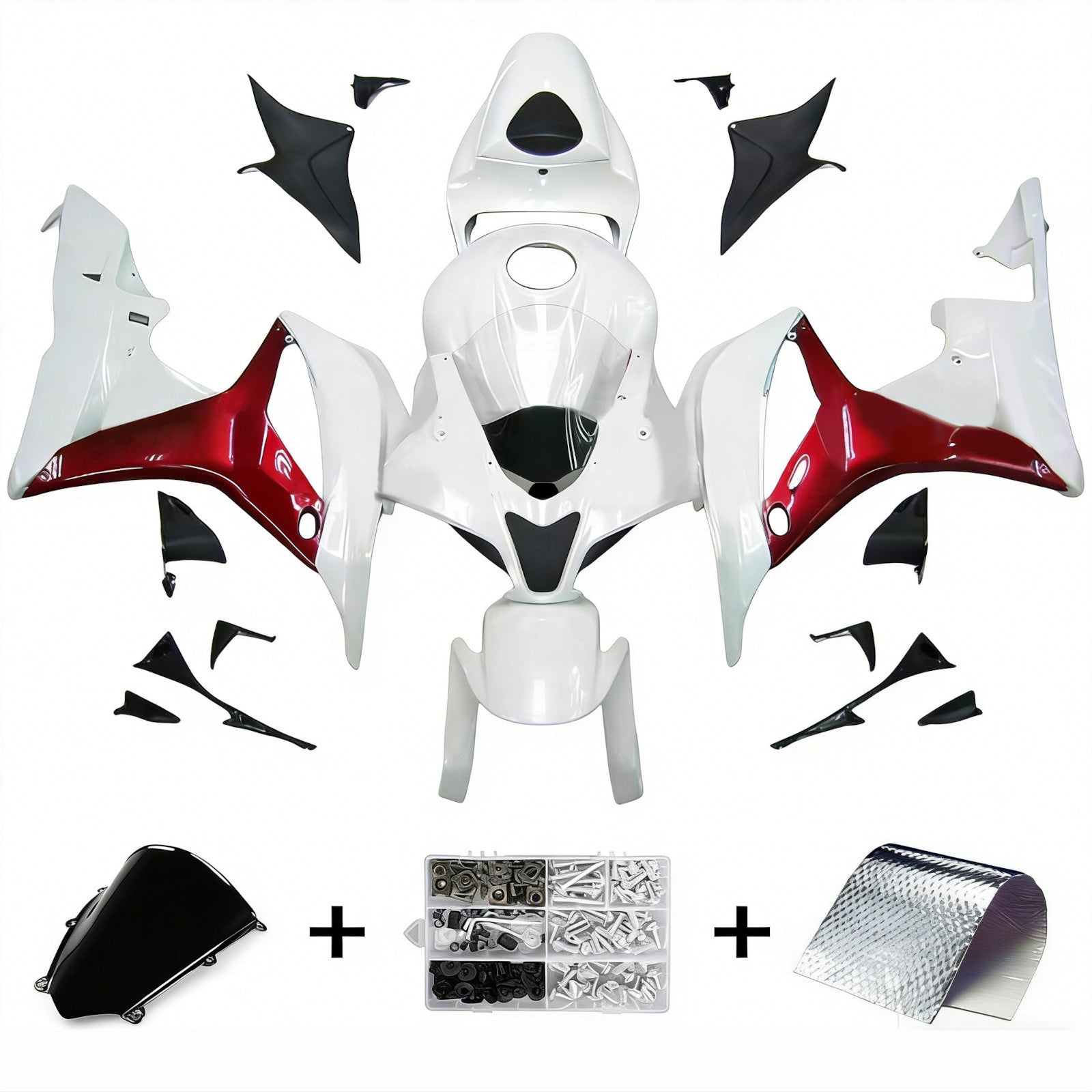 Honda CBR600RR 2007-2008 F5 Fairing Kit Bodywork Plastic ABS