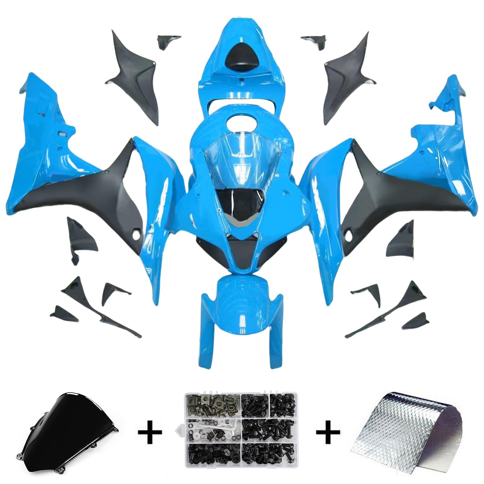 Honda CBR600RR 2007-2008 F5 Fairing Kit Bodywork Plastic ABS