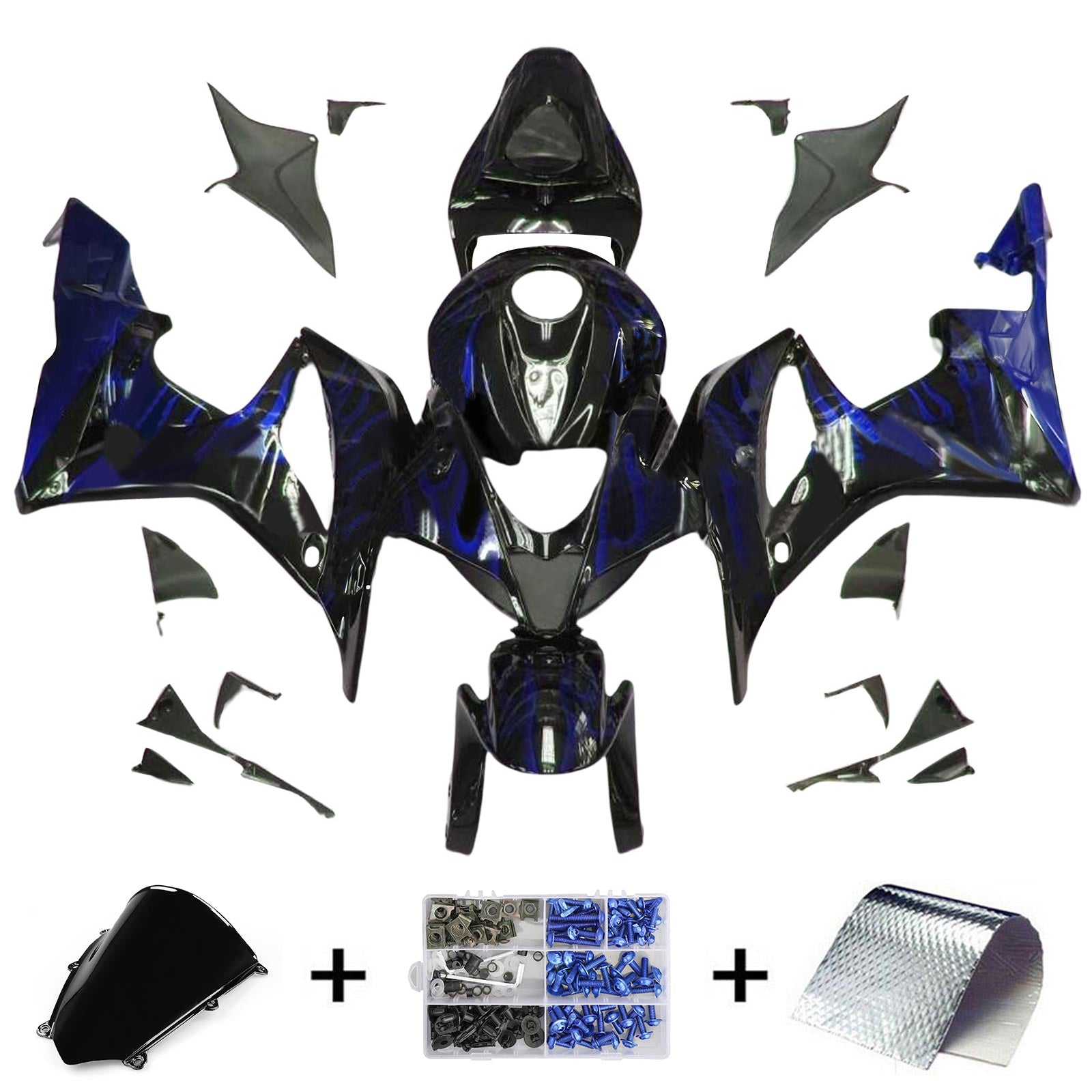 Honda CBR600RR 2007-2008 F5 Fairing Kit Bodywork Plastic ABS