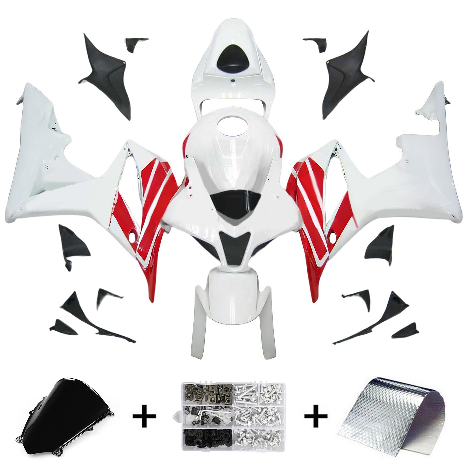 Honda CBR600RR 2007-2008 F5 Kit Carenado Carrocería Plástico ABS