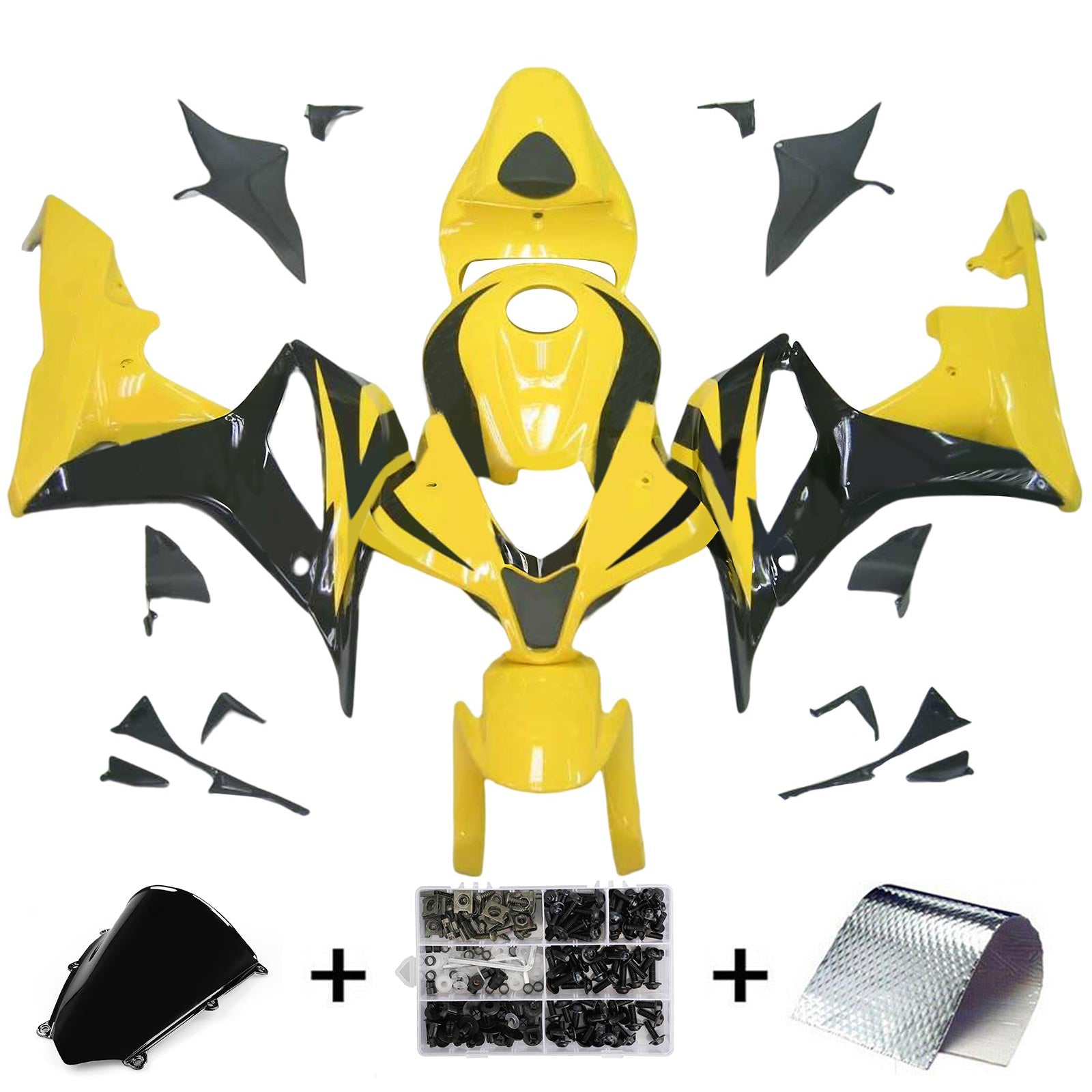 Honda CBR600RR 2007-2008 F5 Fairing Kit Bodywork Plastic ABS