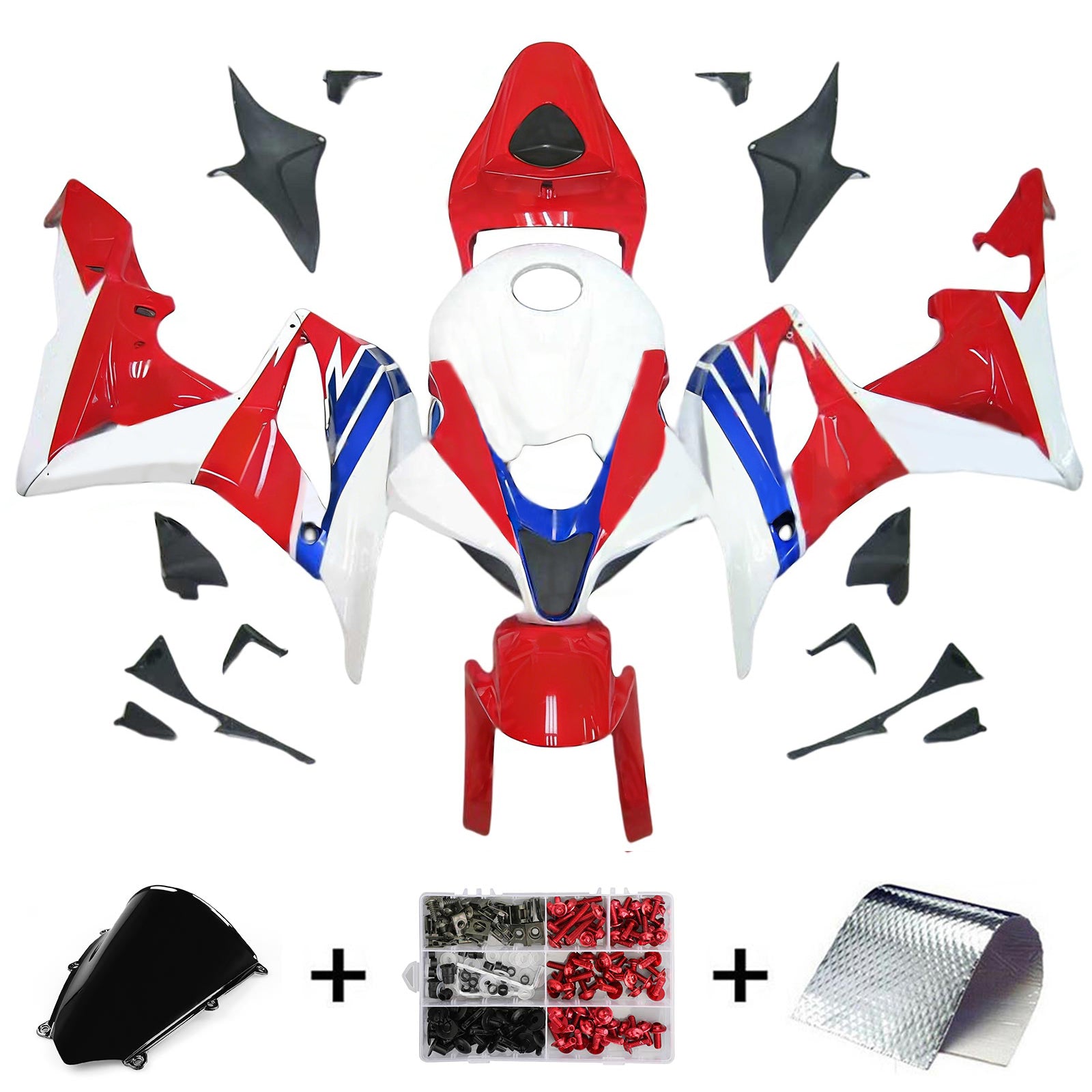 Honda CBR600RR 2007-2008 F5 Kit Carenado Carrocería Plástico ABS