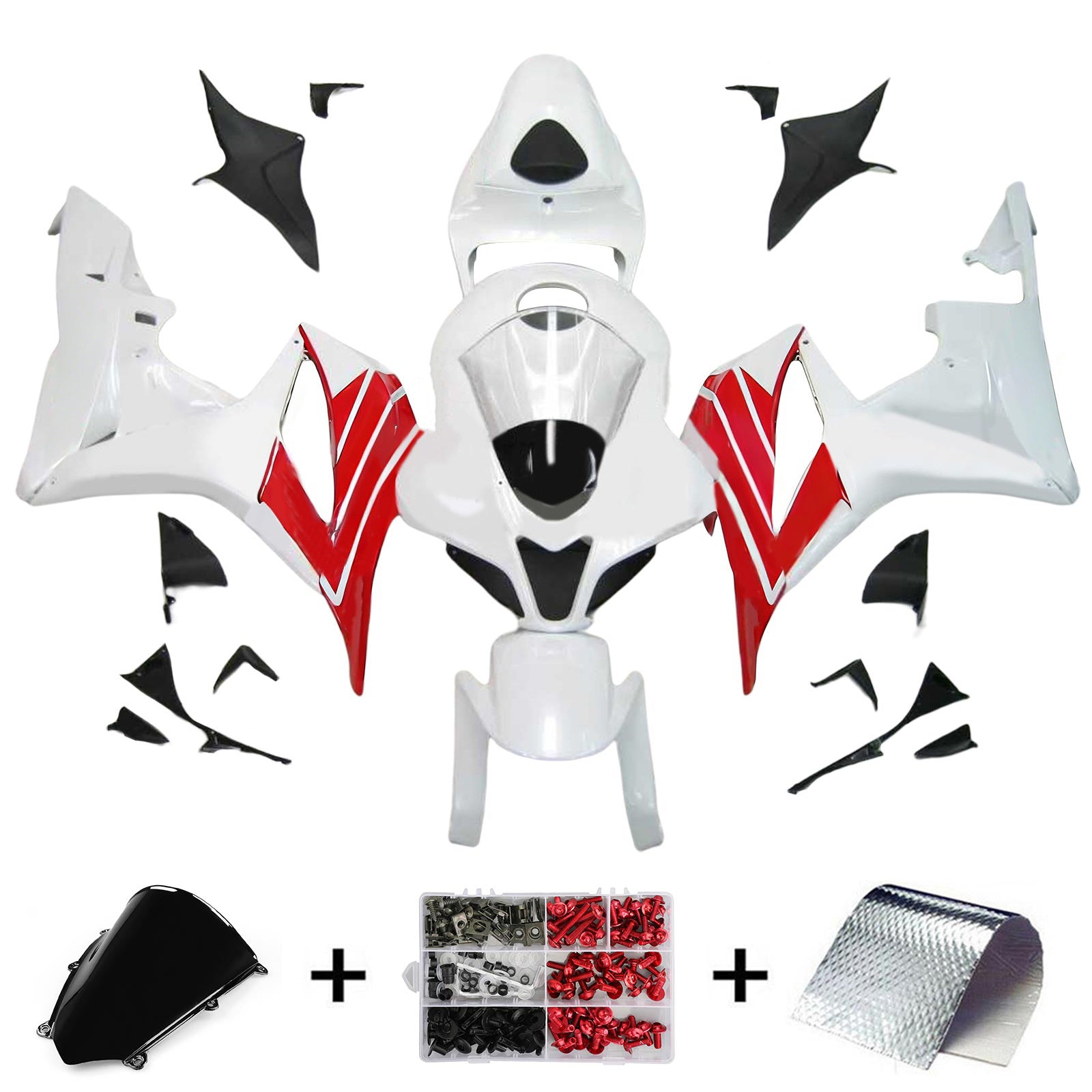 Honda CBR600RR 2007-2008 F5 Fairing Kit Bodywork Plastic ABS