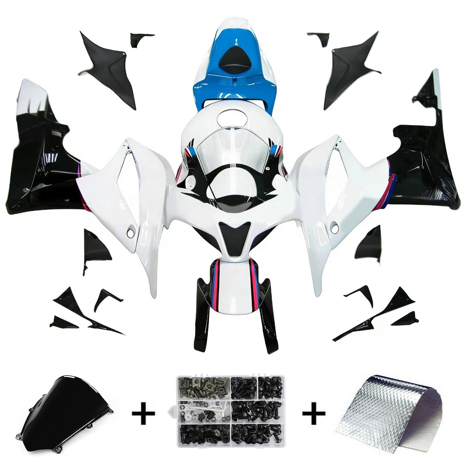 Honda CBR600RR 2007-2008 F5 Fairing Kit Bodywork Plastic ABS