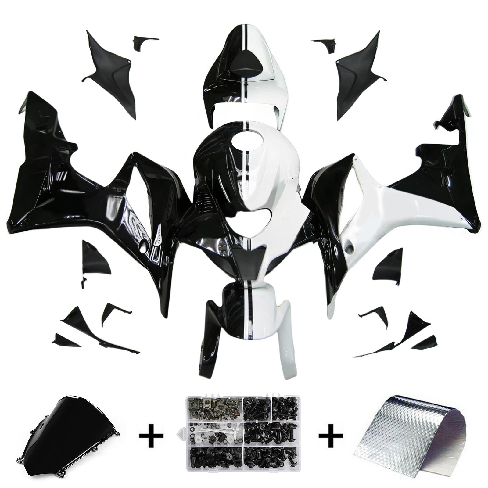 Honda CBR600RR 2007-2008 F5 Fairing Kit Bodywork Plastic ABS