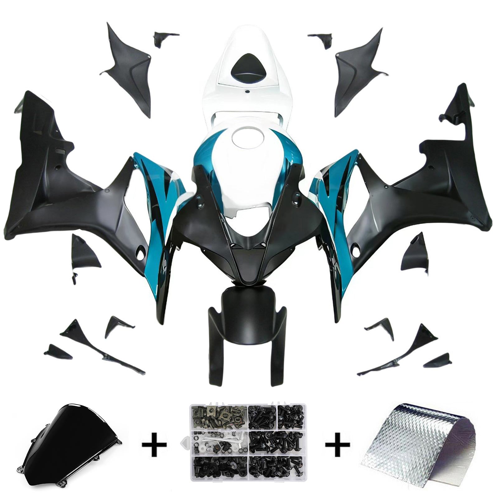 Honda CBR600RR 2007-2008 F5 Fairing Kit Bodywork Plastic ABS