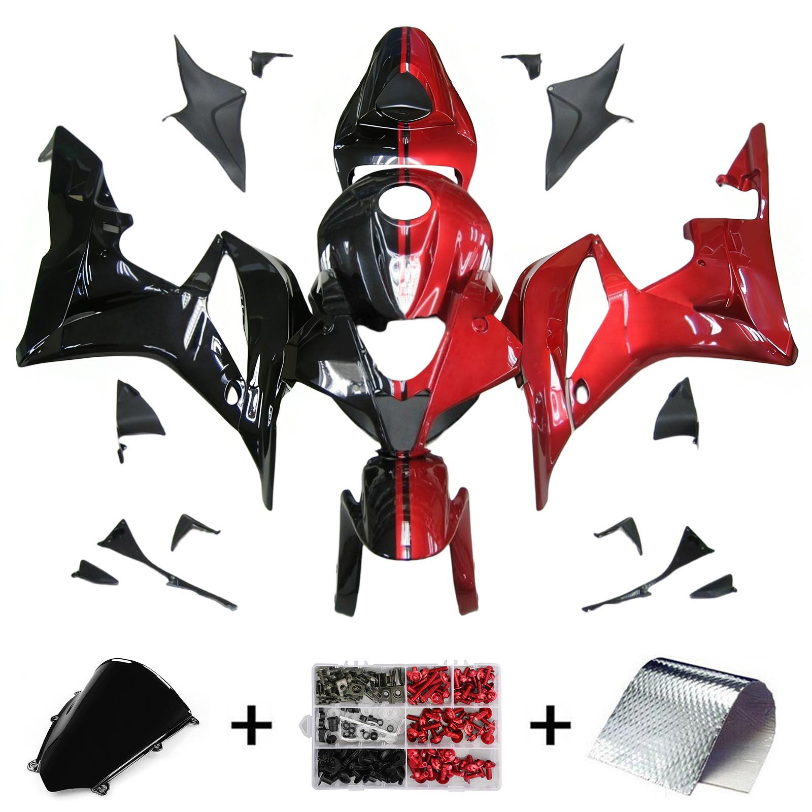 Honda CBR600RR 2007-2008 F5 Fairing Kit Bodywork Plastic ABS