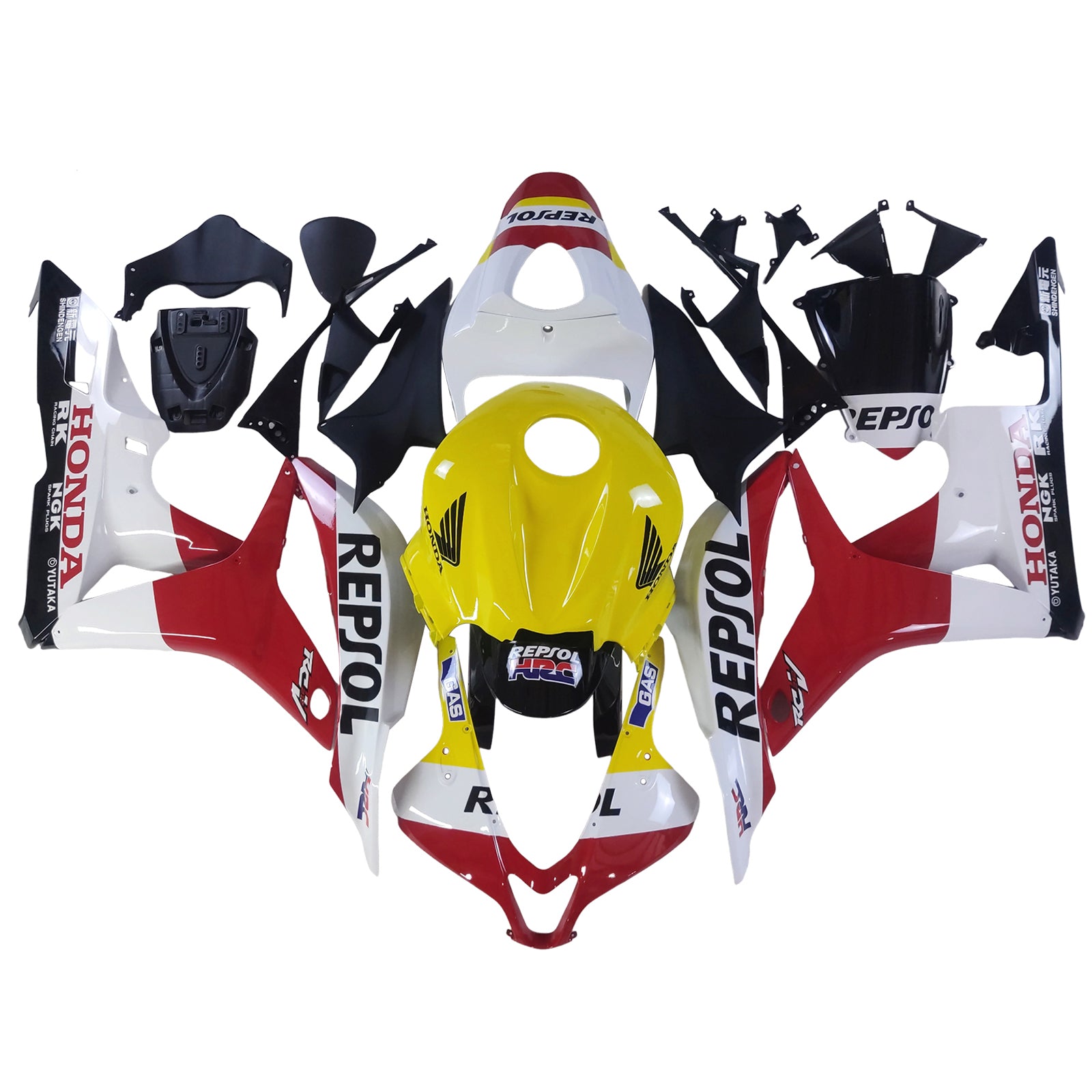 Honda CBR600RR 2007-2008 F5 Fairing Kit Bodywork Plastic ABS