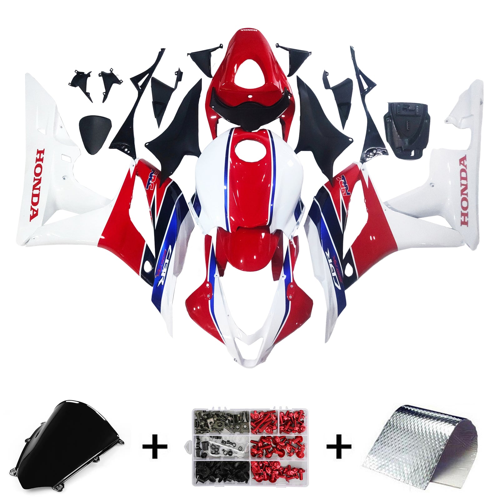 Honda CBR600RR 2007-2008 F5 Fairing Kit Bodywork Plastic ABS